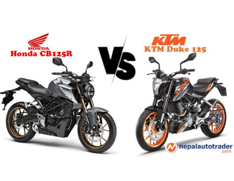 Bike Comparison Nepal: Honda CB125R vs KTM Duke 125