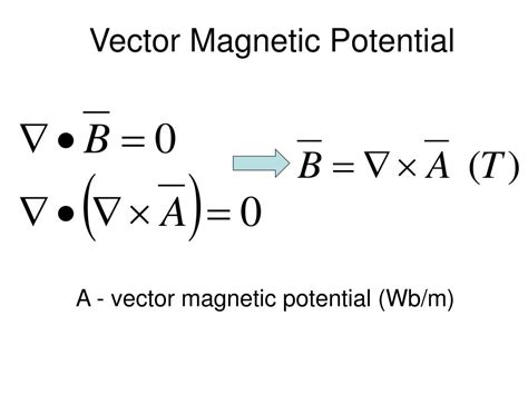 PPT - Lecture 9 Vector Magnetic Potential Biot Savart Law PowerPoint Presentation - ID:297563