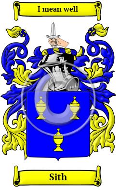 Sith Name Meaning, Family History, Family Crest & Coats of Arms