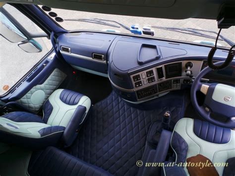 Volvo FH-12 custom design leather interior | A&T Autostyle