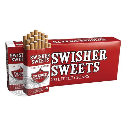 Swisher Sweets Little Cigars 2-Fer Natural Filtered Cigarillo Natural Regular - Thompson Cigar