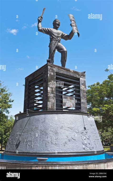 dh Pattimura Park statue AMBON MALUKU INDONESIA National Hero of Thomas ...