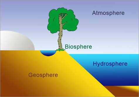 Biosphere, Atmosphere, Geosphere and Hydrosphere | Science lessons middle school, Science ...