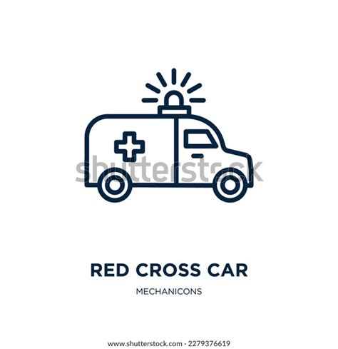 Red Cross Car Icon Mechanicons Collection Stock Vector (Royalty Free) 2279376619 | Shutterstock