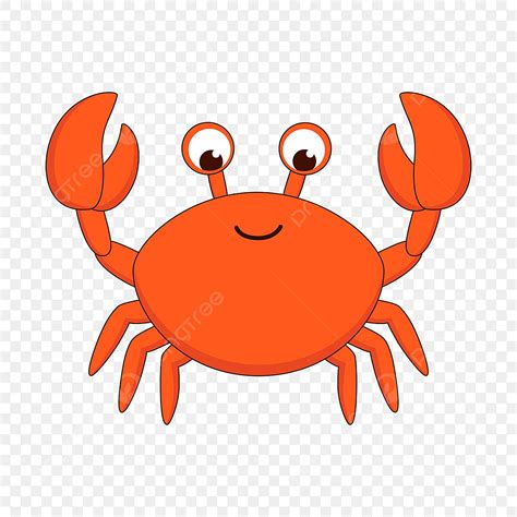 Crab Cartoon Clipart PNG Images, Crab Clipart Clip Art Style Cartoon Vector Crab, Crab Clipart ...