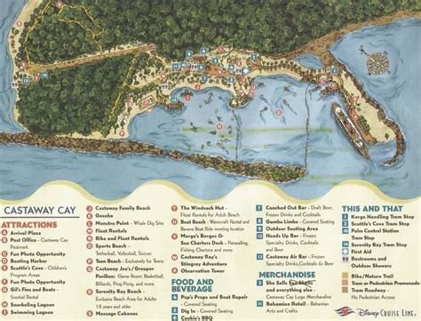 Castaway Cay (Bahamas Disney private island) cruise port schedule | CruiseMapper