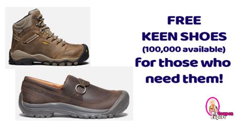 KEEN Shoes FREE for those in need workers and families (100,000 ...