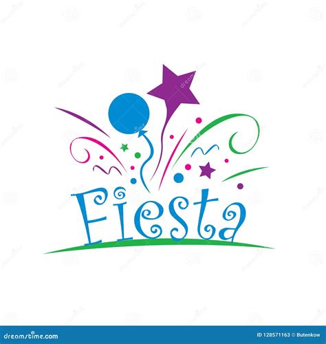 Abstract Logo for the Fiesta. Vector Illustration. Stock Vector - Illustration of element ...