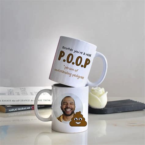 Brother You Are A Real Poop Personalized Mug - Personalised Frame ...