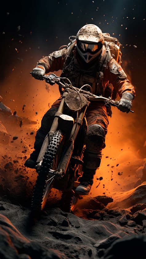 Dirtbike iPhone Wallpaper 4K - iPhone Wallpapers | Motorcycle wallpaper ...