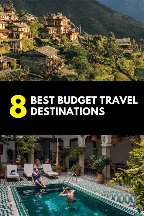 The Best Budget Travel Destinations | Travel destinations, Budget travel, Travel fun