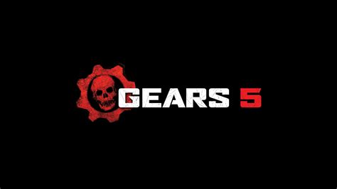 Gears 5 Logo UHD 4K Wallpaper | Pixelz