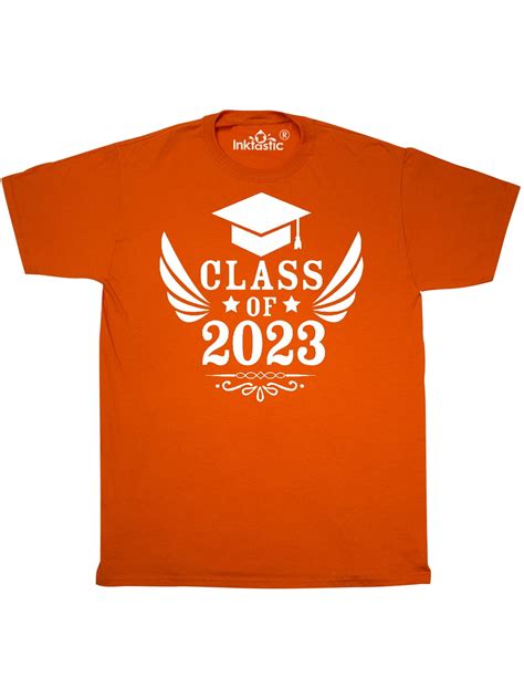 INKtastic - Class of 2023 with Graduation Cap and Wings T-Shirt - Walmart.com - Walmart.com