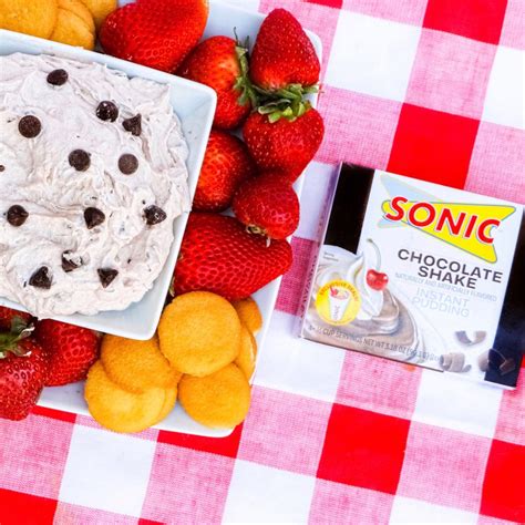 Sonic Chocolate Shake Dip Recipe