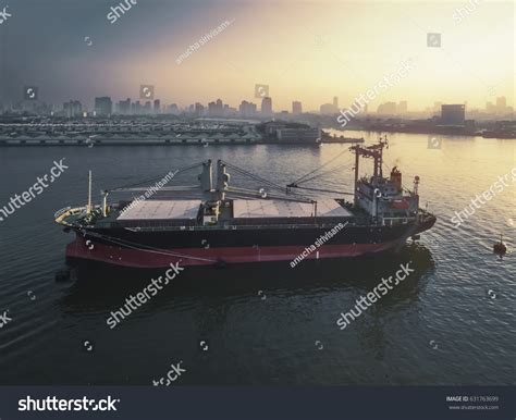 Aerial View Cargo Ship Cargo Container Stock Photo 631763699 | Shutterstock