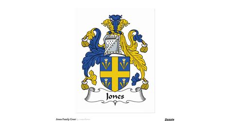 jones_family_crest_postcard-rb58062160abf45b8ab27a6f570106f1d_vgbaq ...