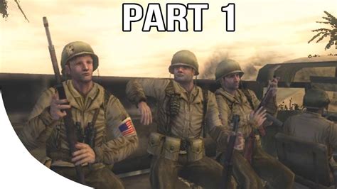 Call of Duty 2 Big Red One - Gameplay Walkthrough Part 1 - Tunisia ...