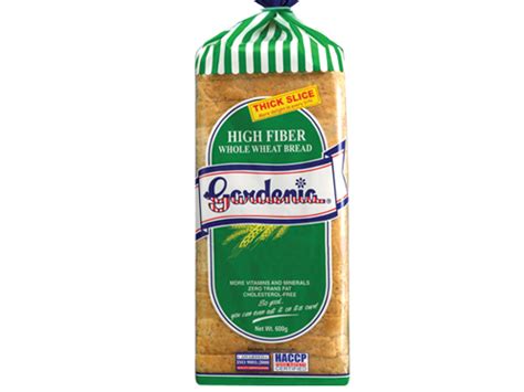 Gardenia Whole Wheat Bread Nutrition Facts | Besto Blog