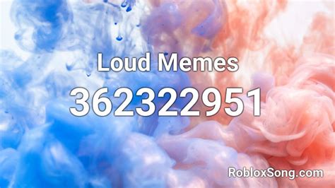 Roblox music code meme songs