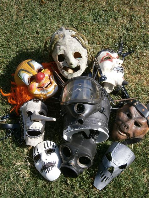 Slipknot Masks by NekoKunYoshi on DeviantArt