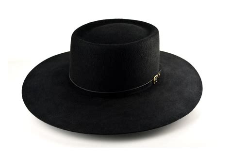 Bolero Hat the MOJAVE Black Vaquero Crown Wide Brim Hat Men Women Fur Felt Western Hats - Etsy