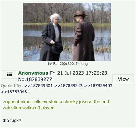 Einstein Oppenheimer meme | Einstein and Oppenheimer Meeting | Know Your Meme