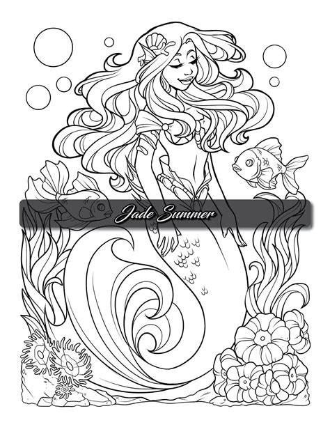 Stress Relief Coloring Book | Jade Summer