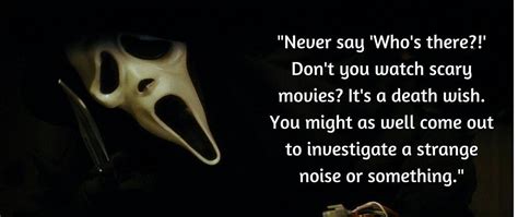 scream movie quotes - Google Search | Scream quotes, Scary movie quotes, Scream movie