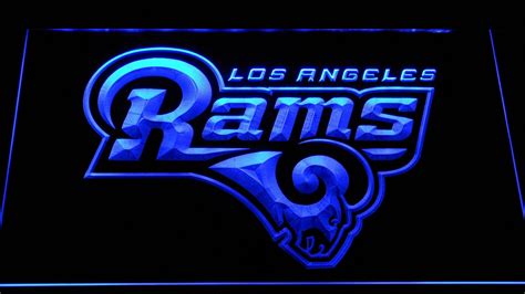 Los Angeles Rams Wallpaper - 2024 NFL Football Wallpapers | Neon signs, Led neon signs, Ram ...