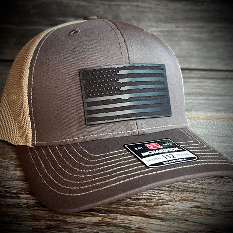 American Flag Leather Patch Hat – 920 Hat Co.