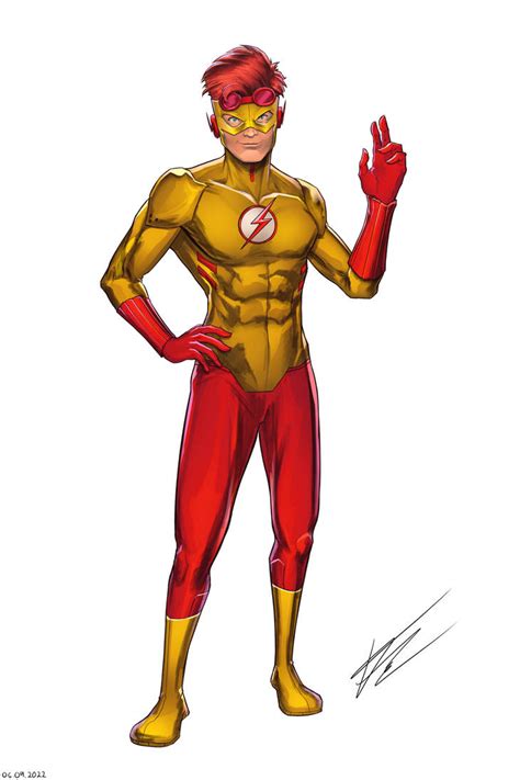 Kid Flash - Wally West by ExoticMask on DeviantArt