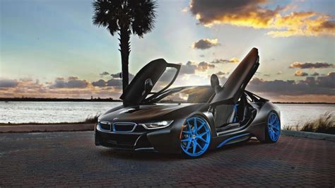 Black BMW i8 wallpaper - backiee