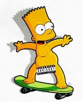 Bart Simpson skate | Stickers | Pinterest | Bart simpson