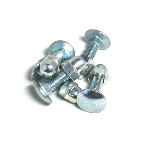 Galvanized Carriage Bolts & Nuts 5/16" x 1" (L) with Cap Nut (5 SETS/PKT)