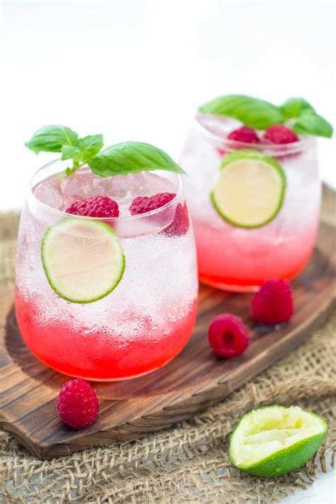 Raspberry Lime Vodka Cocktail Recipe | Cooking with Nart