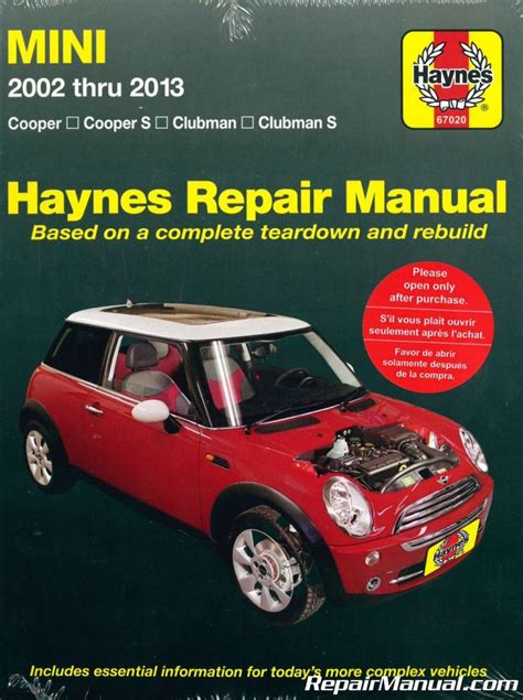 Mini Cooper Manuals - Repair Manuals Online