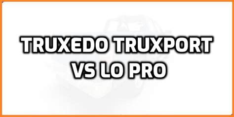 Truxedo Truxport Vs Lo Pro Tonneau Cover - Daily Parts Pro