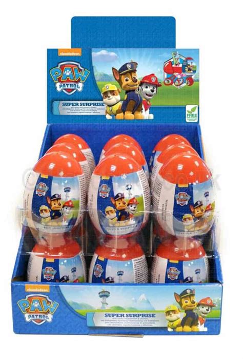 Paw Patrol Super Surprise Egg British 18 – Pacific Distribution