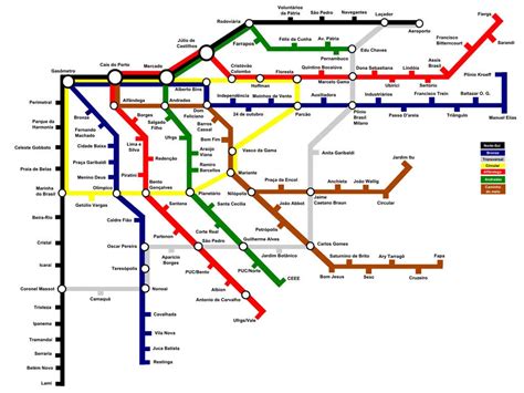 Porto Airport Metro Map