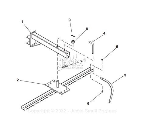 Agri-Fab 45-0366 Sleeve Hitch Rock Rake Parts Diagram for Parts List