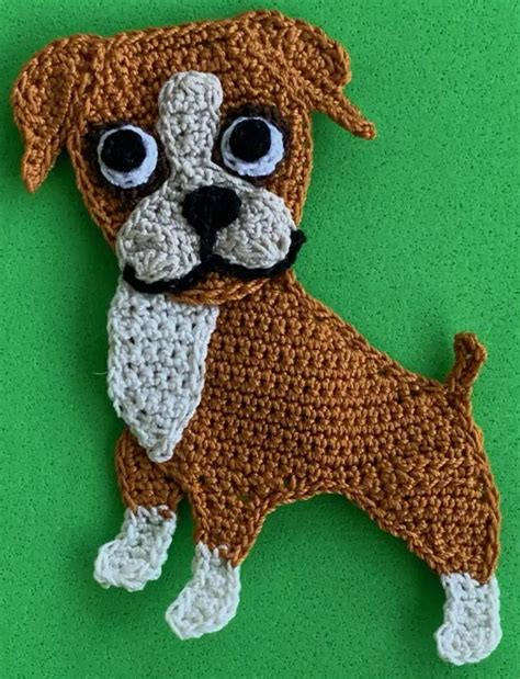 Crochet Boxer Dog Pattern • Kerri's Crochet