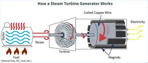 Steam Turbine Generator Diagram