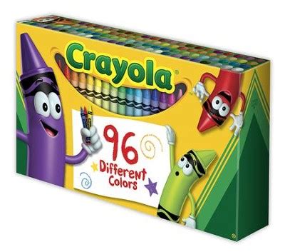 Crayola, Crayons, with Sharpener, 96 Pieces - Christianbook.com