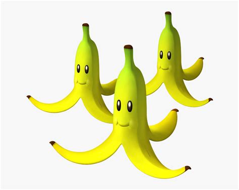 9 Uncommon Uses For Banana Peels - Mario Kart Banana Peel, HD Png Download , Transparent Png ...