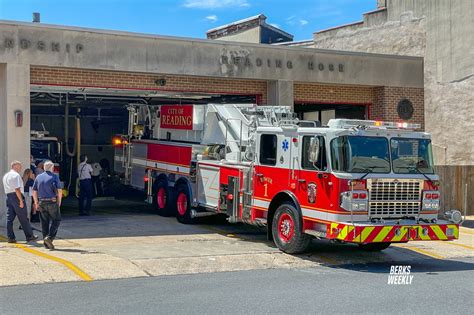 Reading Fire Department adds new Tower Ladder truck to fleet