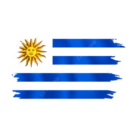 Uruguay Flag, Uruguay Torn Flag, Uruguay Watercolor Flag, Uruguay Uruguay Badge PNG and Vector ...