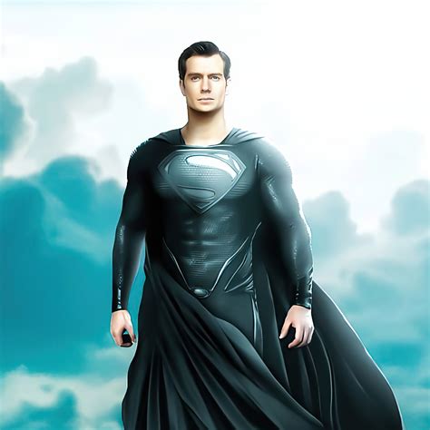 2048x2048 Black Superman Suit Henry Cavill Ipad Air HD 4k Wallpapers, Images, Backgrounds ...