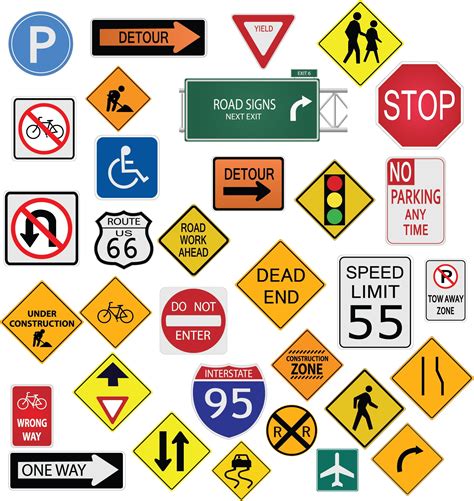 Traffic Signs Printable - Printable Word Searches