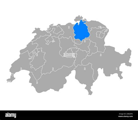 Map of Zurich in Switzerland Stock Photo - Alamy