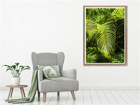 Palm Leaf Wall Art Instant Download Tropical Art Palm Tree | Etsy Singapore